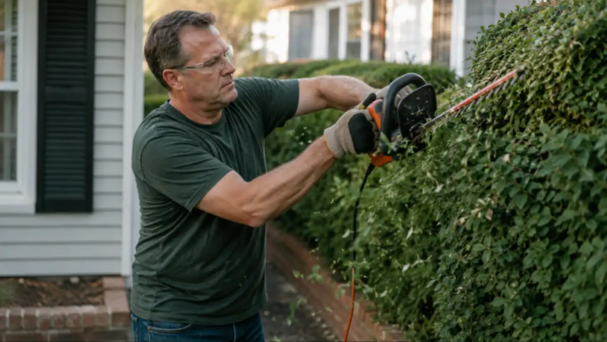 How to Shape Overgrown Hedges With a Cordless Trimmer