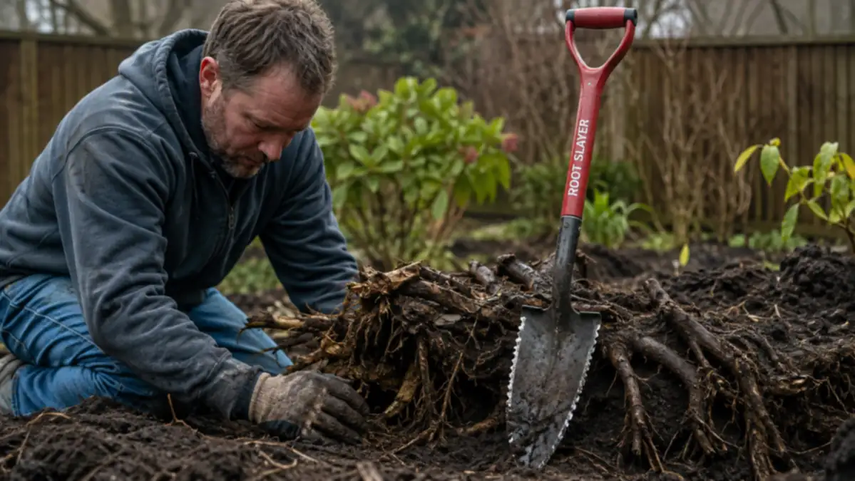 Root Slayer Shovel Review: Digging Through Root-Bound Clay for a Full Season