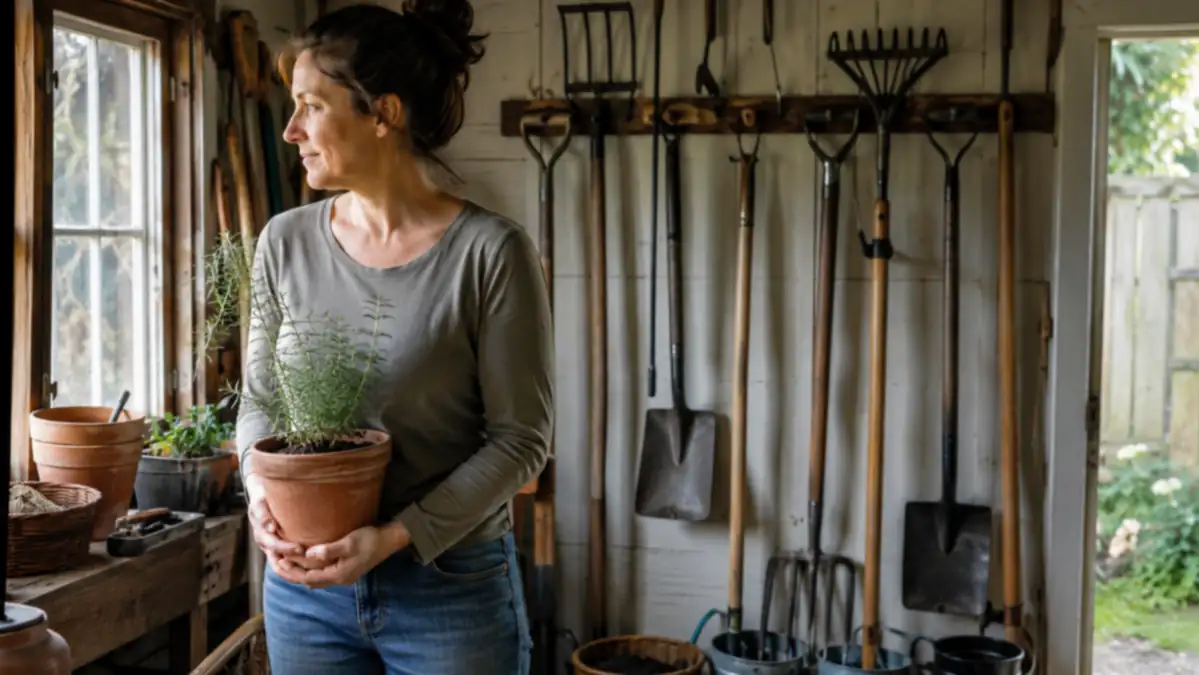How One Wall-Mounted Rack Finally Tamed My Chaotic Garden Shed