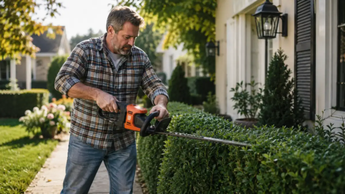 How a Cordless Hedge Trimmer Saved My Saturday Mornings